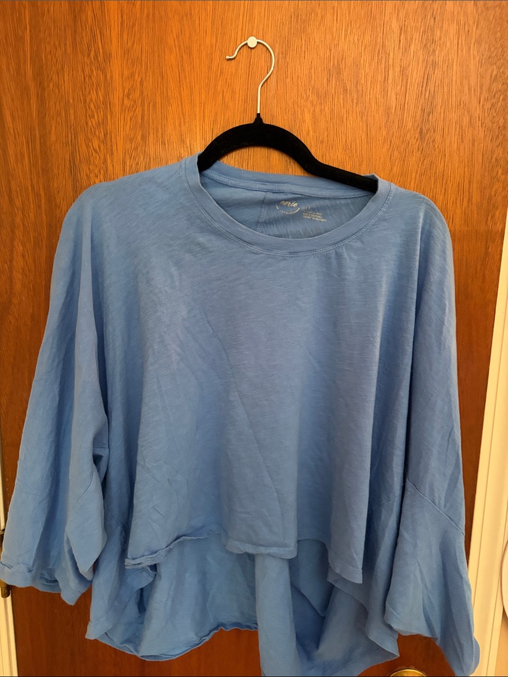 aerie Long Sleeve Cropped Tee